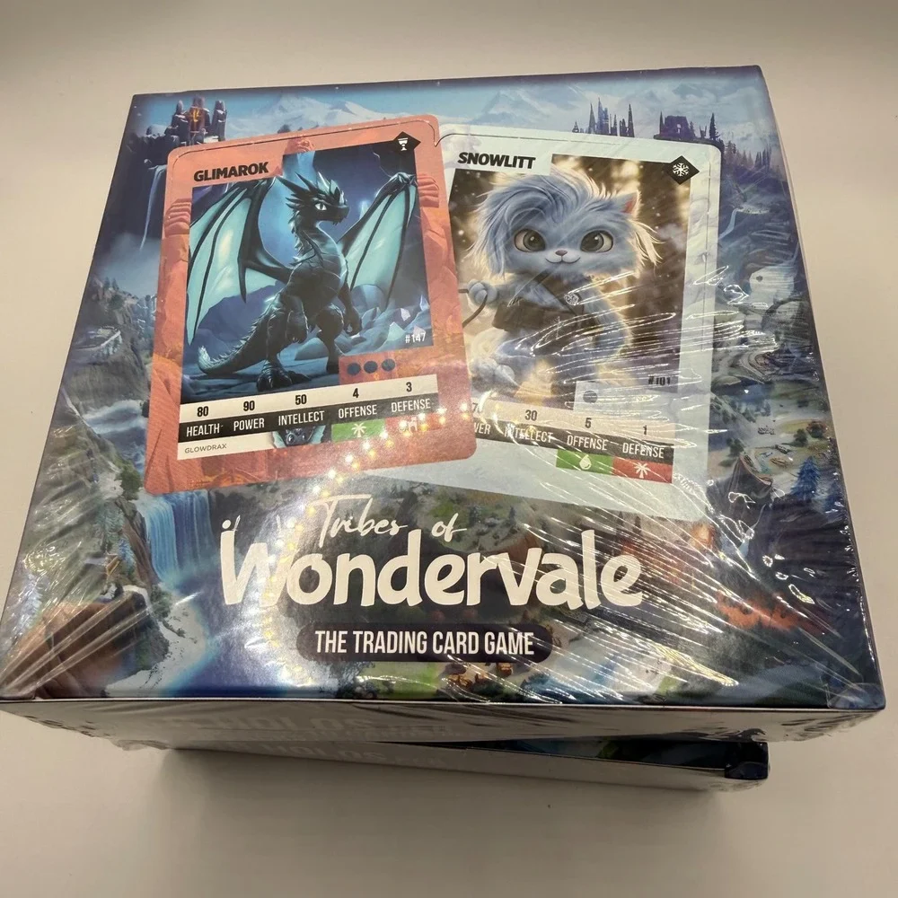 Tribes of Wondervale TCG Booster Box Lot of 2 Factory Sealed 20 Packs Each